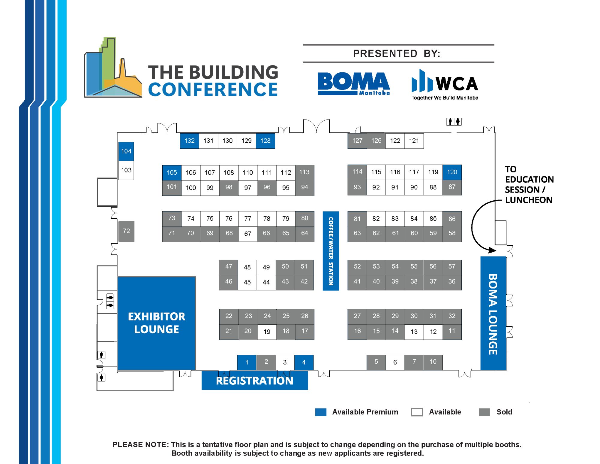 2025 Expo Floor Plan