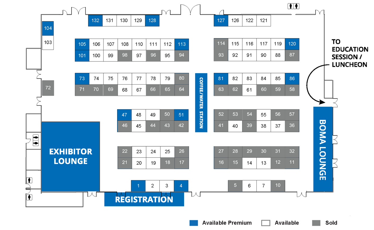 2025 Expo Floor Plan