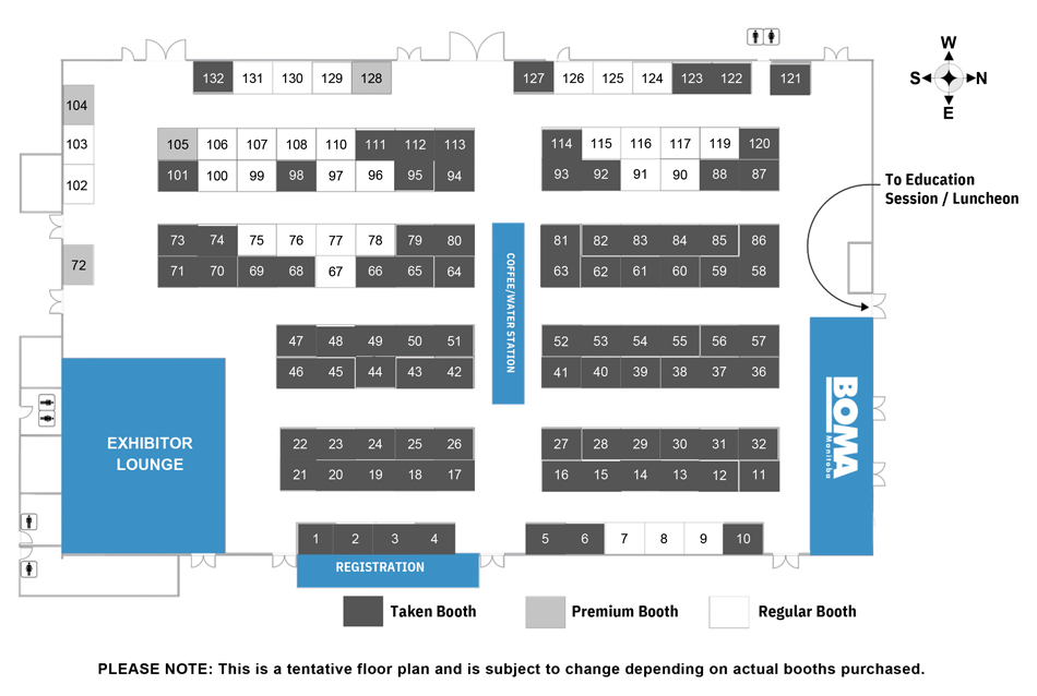 2026 Expo Floor Plan
