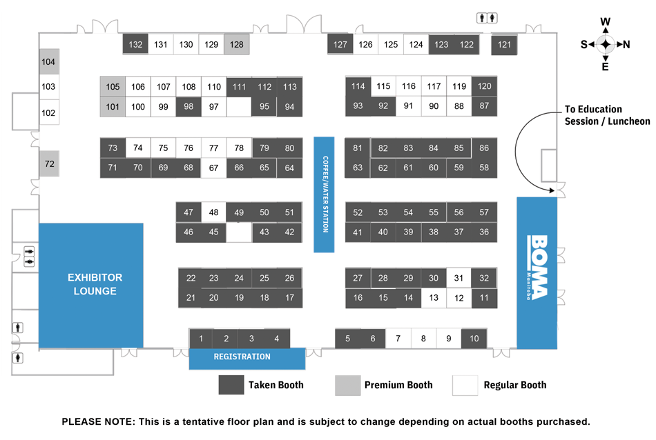 2026 Expo Floor Plan