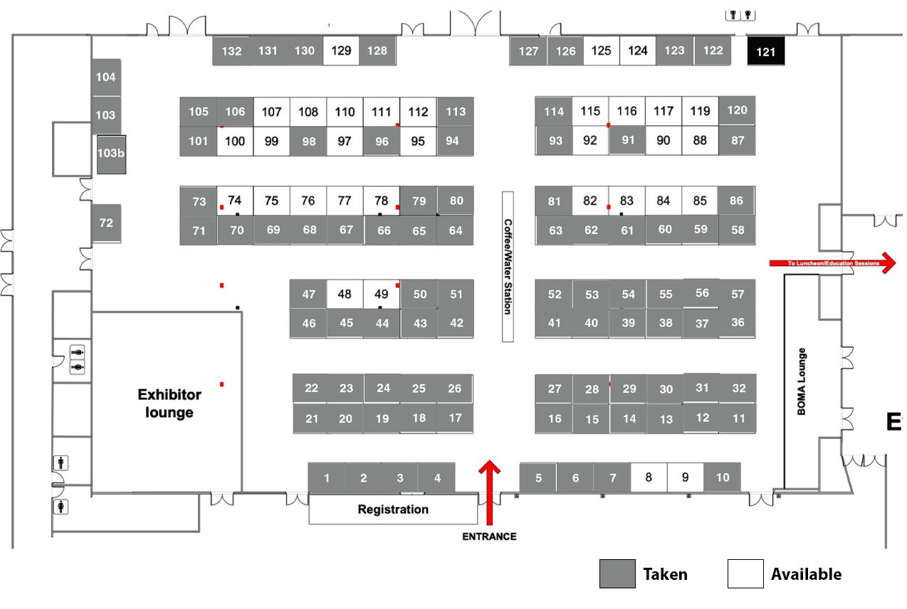 2025 Expo Floor Plan